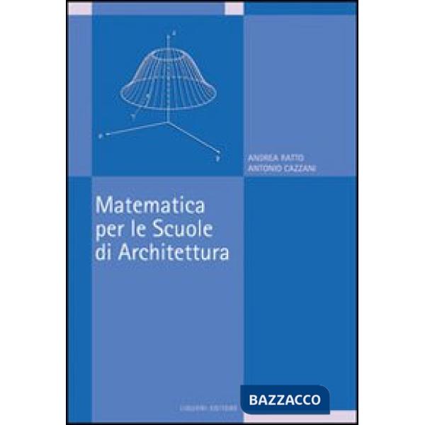 Matematica per le scuole di architettura
