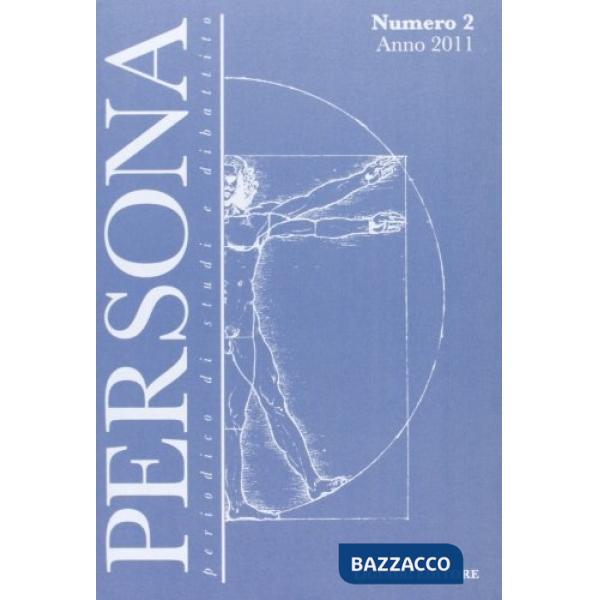 Persona. Periodico di studi e dibattito (2011). Vol. 2