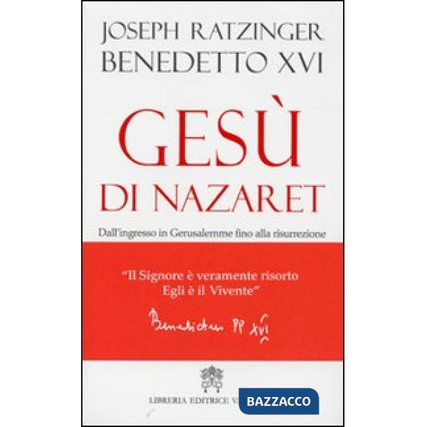 Gesù di Nazaret. Dall'ingresso a Gerusalemme fino alla risurrezione