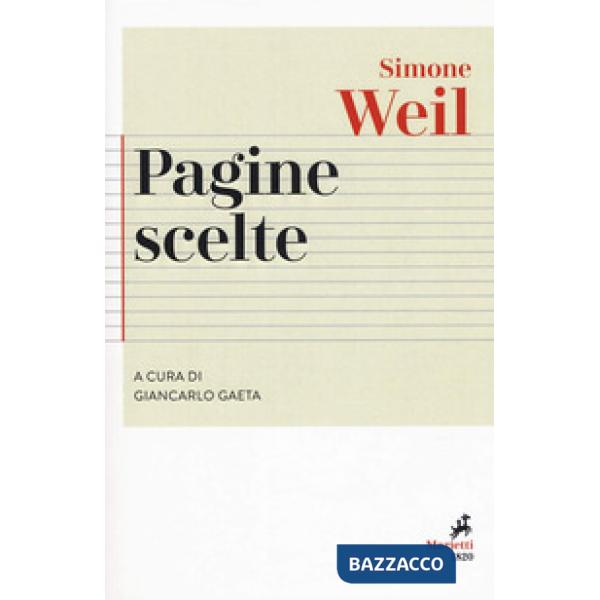 Pagine scelte. Nuova ediz.