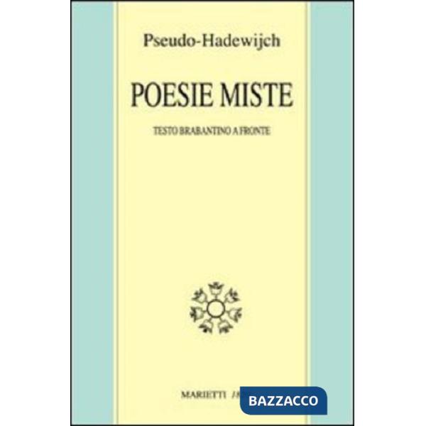 Poesie miste. Testo brabantino a fronte