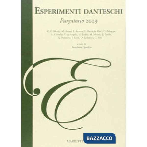Esperimenti danteschi. Purgatorio