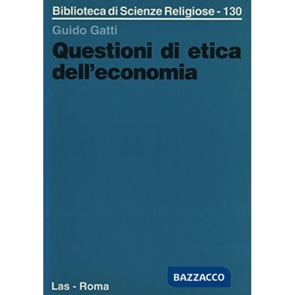 Questioni di etica dell'economia