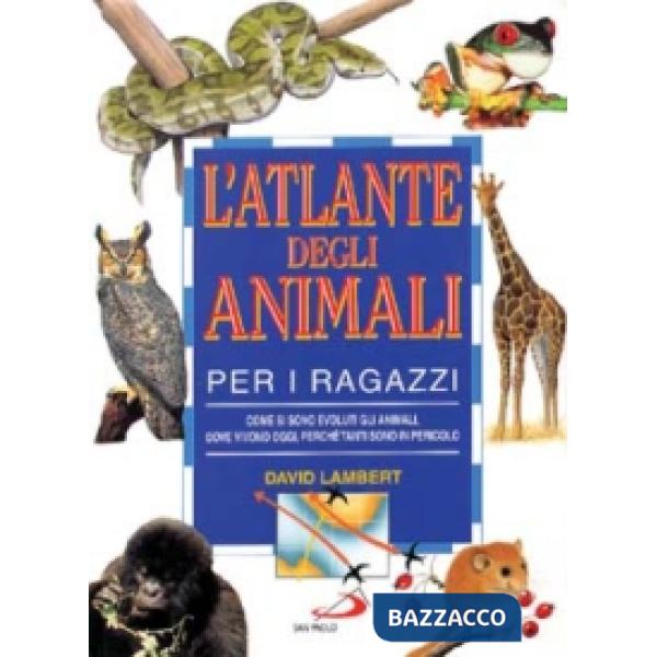 Atlante degli animali per i ragazzi. Come si sono evoluti gli animali, dove vivono oggi, perché tanti sono in pericolo (L')