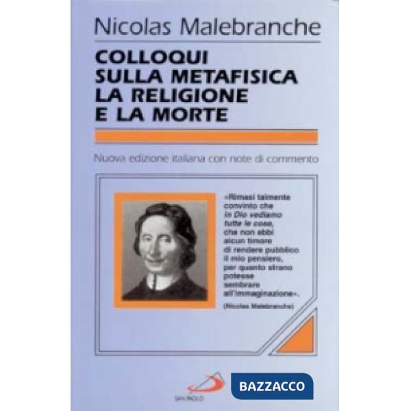 Colloqui sulla metafisica, la religione e la morte