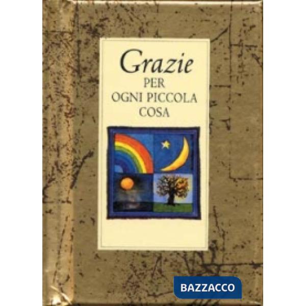 Grazie. Per ogni piccola cosa