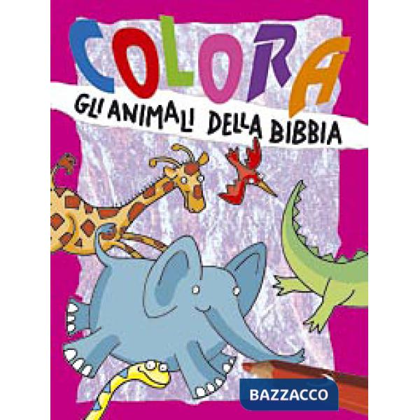 Colora gli animali della Bibbia. Ediz. illustrata