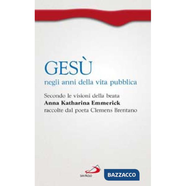 Gesù negli anni della vita pubblica. Secondo le visioni della beata Anna Katharina Emmerick raccolte dal poeta Clemens Brentano