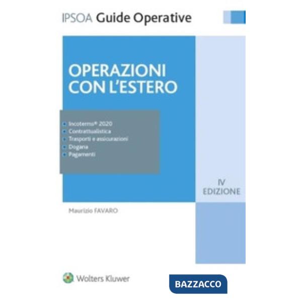 Operazioni con l'estero