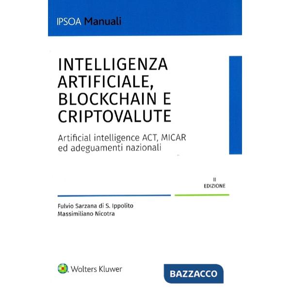INTELLIGENZA ARTIFICIALE BLOCKCHAIN E CRIPTOVALUTE