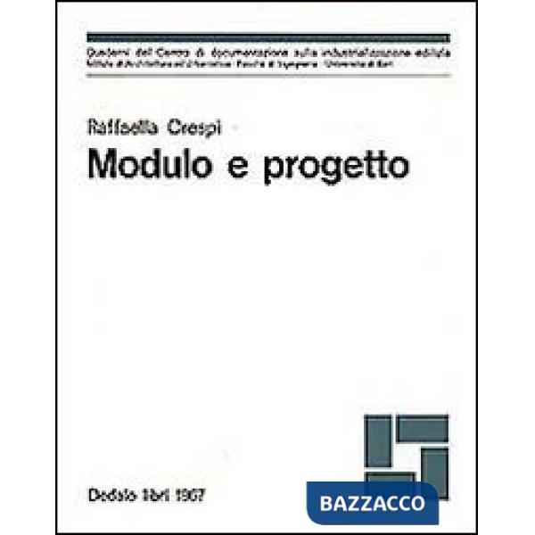 Modulo e progetto