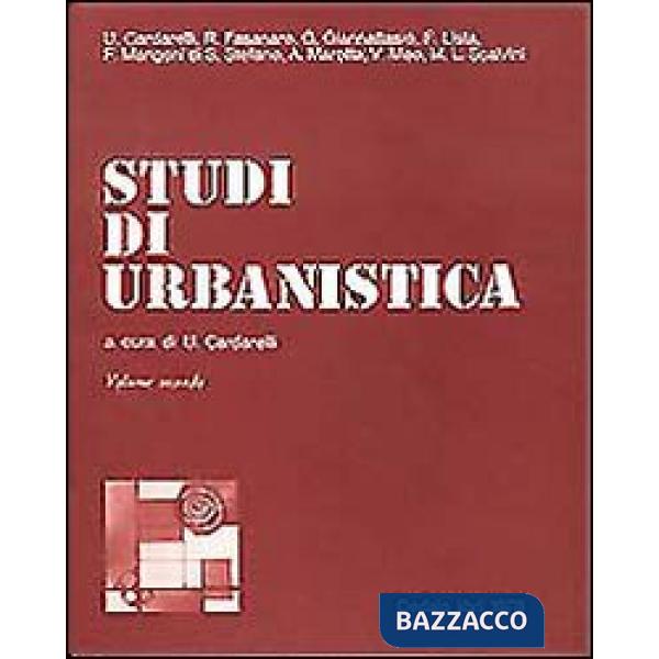 Studi di urbanistica. Vol. 2