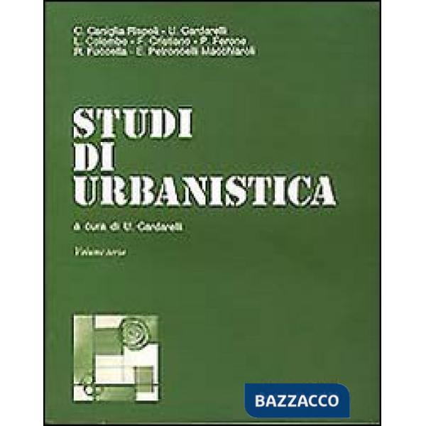 Studi di urbanistica. Vol. 3