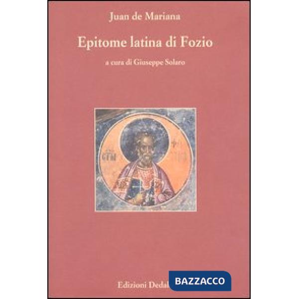 Epitome latina di Fozio. Testo latino