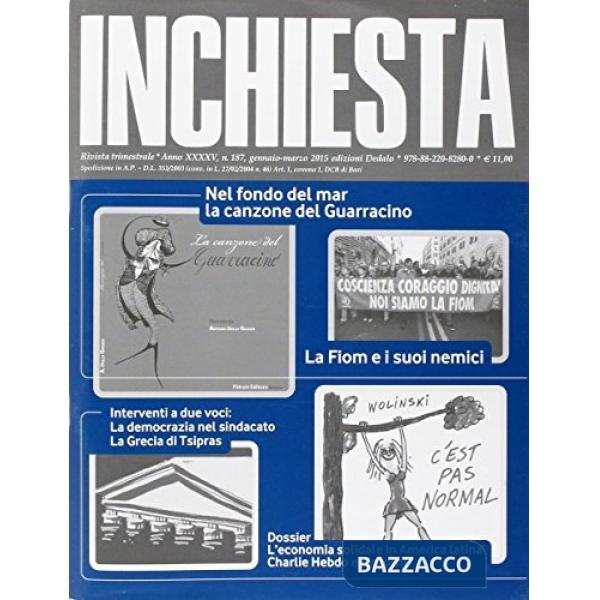 Inchiesta (2015). Vol. 187