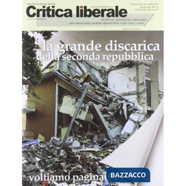Critica liberale (2012). Vol. 204