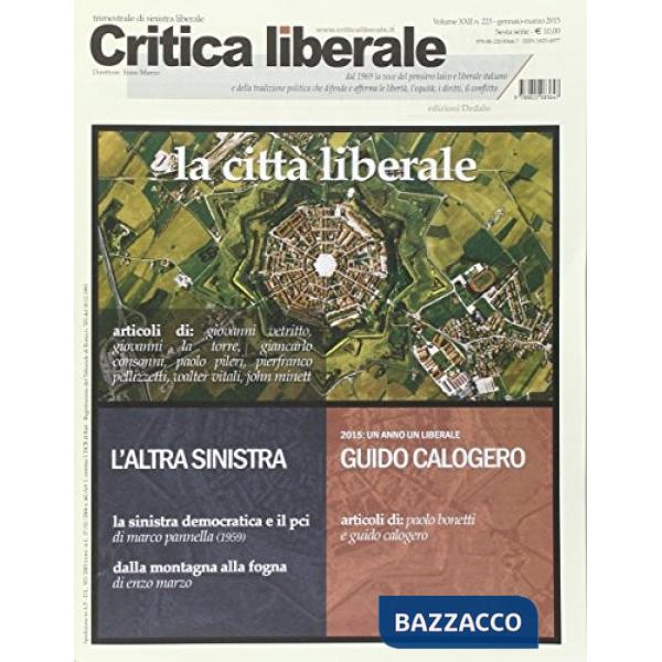 Critica liberale (2015). Vol. 223