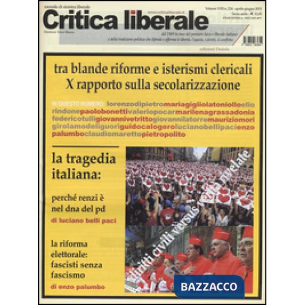 Critica liberale (2015). Vol. 224