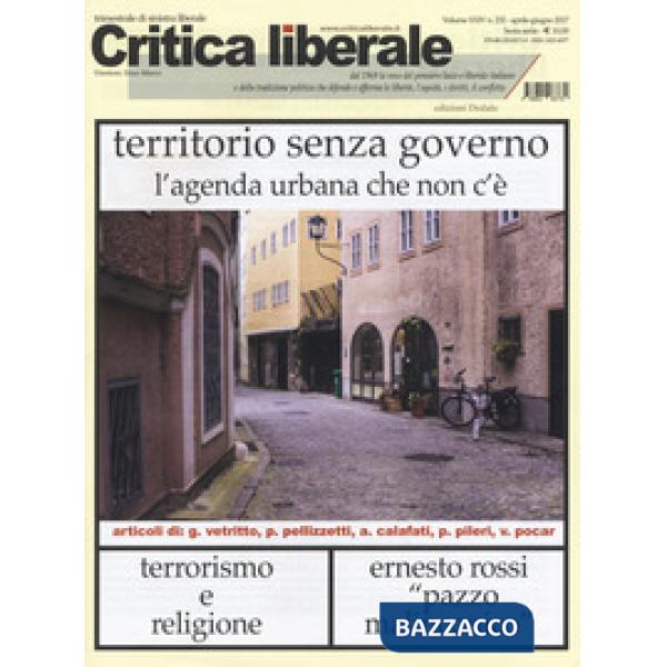 Critica liberale (2017). Vol. 232: Aprile-Giugno