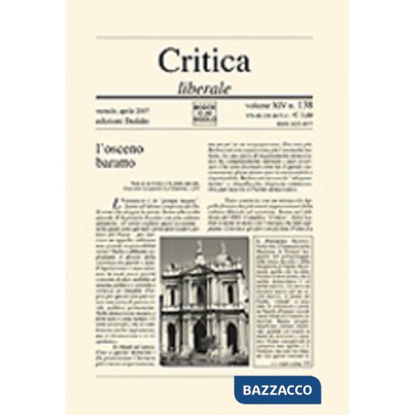 Critica liberale n. 138/07