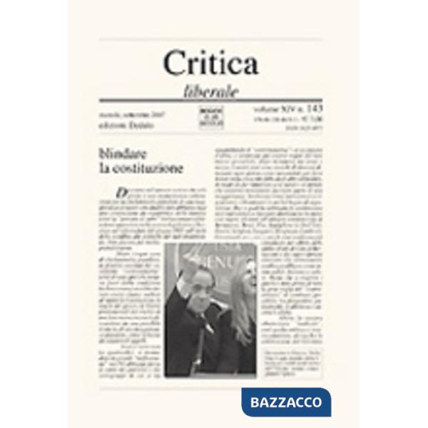 Critica liberale n. 143/07