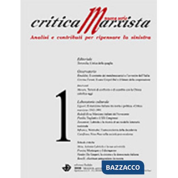 Critica marxista n. 1/06