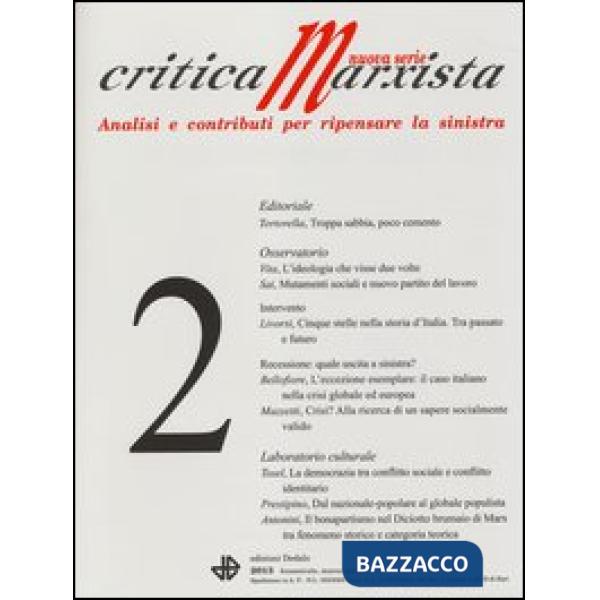 Critica marxixta (2013). Vol. 2