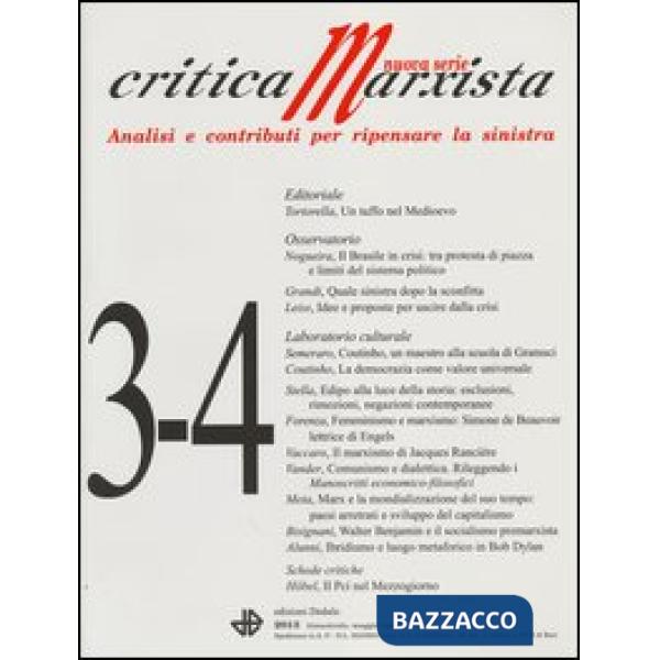Critica marxista (2013) vol: 3-4