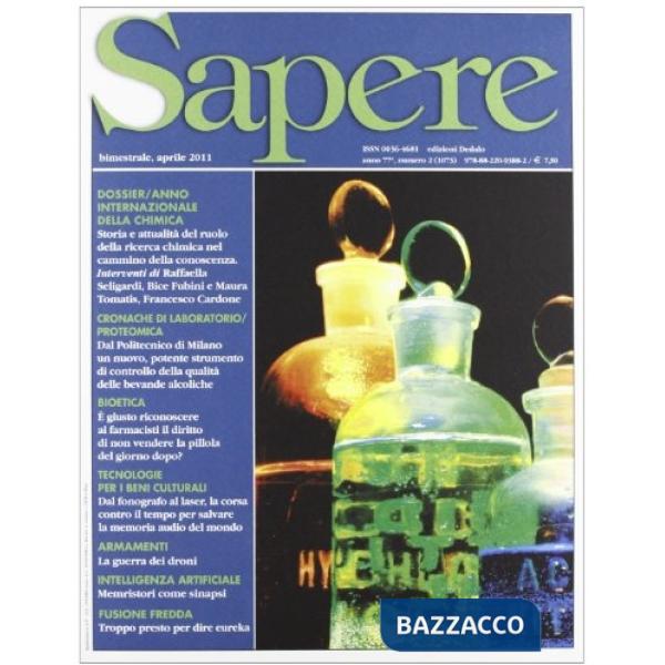 Sapere n. 2/2011. Marzo-aprile