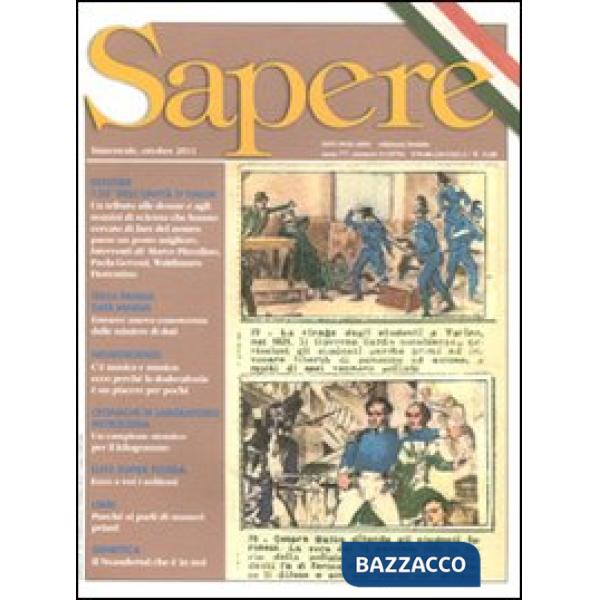Sapere n. 5/2011. Settembre-ottobre