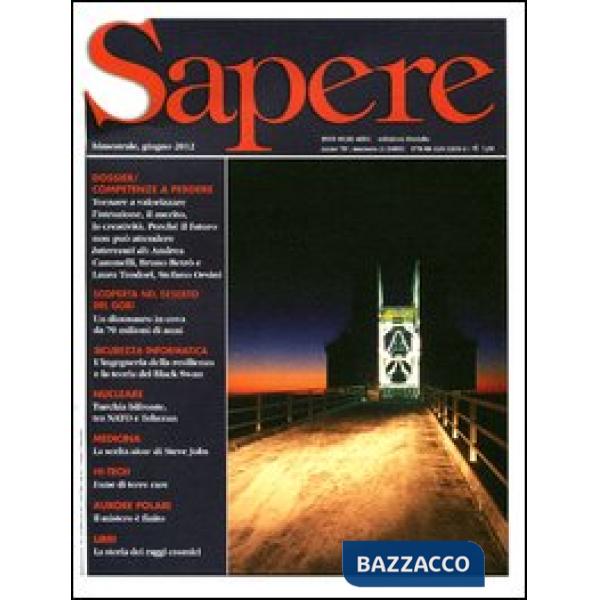 Sapere n 3/2012. Maggio-giugno