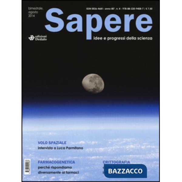 Sapere (2014). Vol. 4: Luglio-Agosto