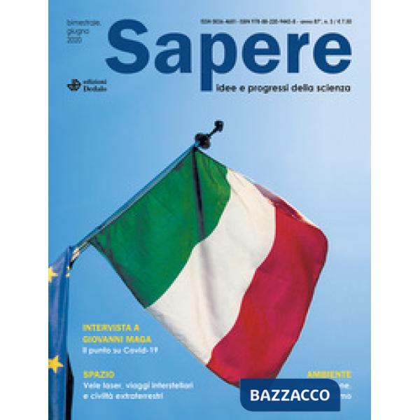 Sapere. Idee e progressi della scienza (2020). Vol. 3