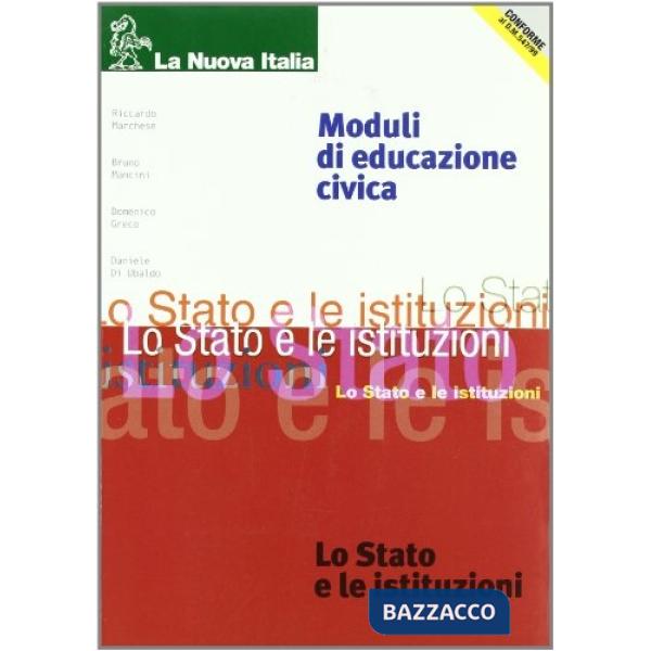 MODULI ED. CIVICA STATO ISTITUZIONI