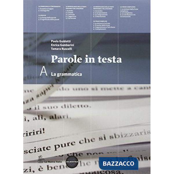 PAROLE IN TESTA - SET MAIOR