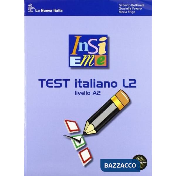 INSIEME TEST ITALIANO A2 SET (VOL + ONLINE)