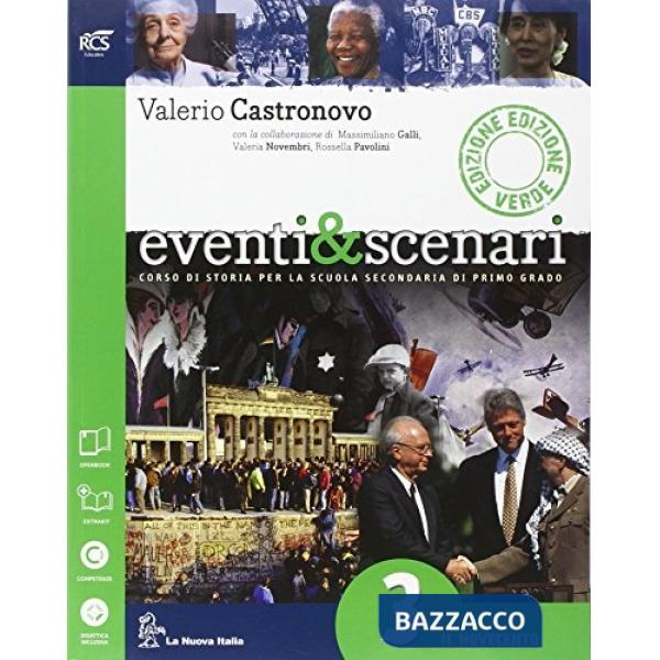 EVENTI & SCENARI ED VERDE 3 SET MINOR + FASCICOLO CORRIERE