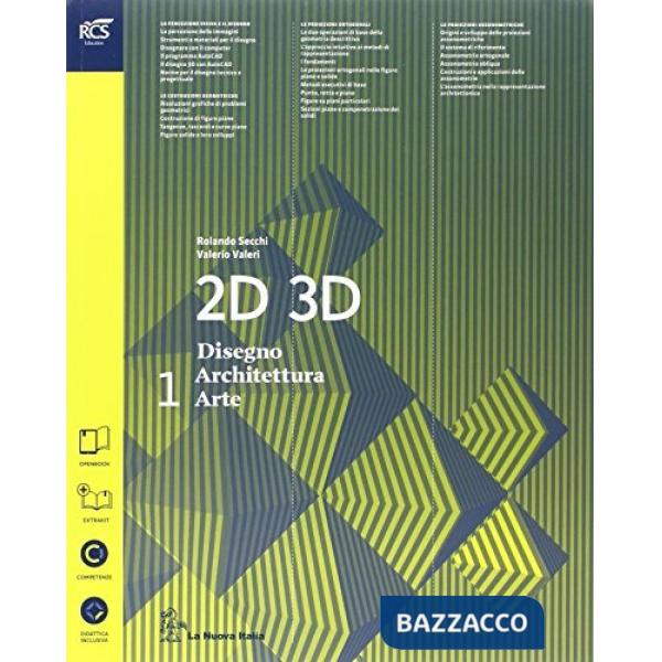2D 3D DISEG ARCHITET ARTE 1 SET MINOR + ST
