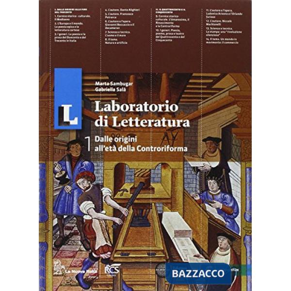 LL LABORATORIO LETTER 1 + GUIDA SET MAIOR