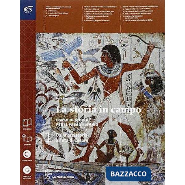 STORIA IN CAMPO BIENNIO 1 SET MAIOR + STORIA ALIMENTAZIONE E O