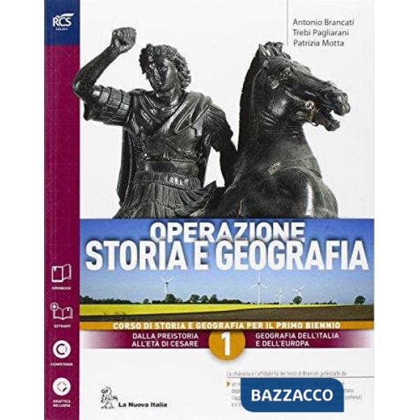 OPERAZIONE STORIA E GEOGRAFIA 1 SET MAIOR + ATLANTE