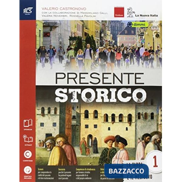 PRESENTE STORICO 1 SET MAIOR + ATLANTE + QUADERNO + CITTADINANZA