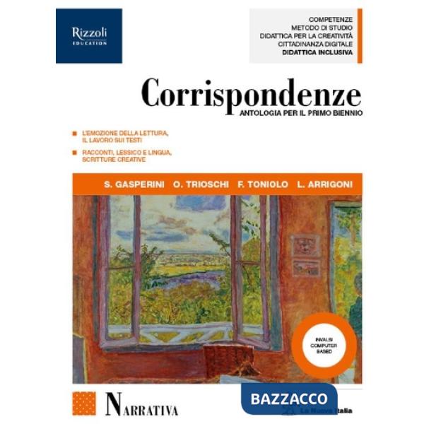 CORRISPONDENZE - POESIA TEATRO ORIGINI DELLA LETTERATURA - LIBRO DIGIT