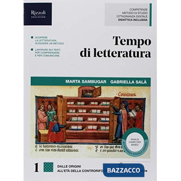 TEMPO DI LETTERATURA 1 VOL. + LABORAT. + SCIENZA S