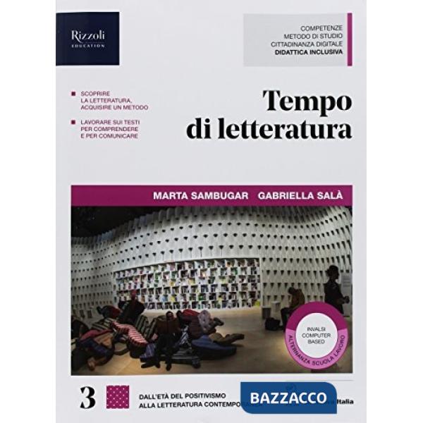 TEMPO DI LETTERATURA 3 SET MAIOR