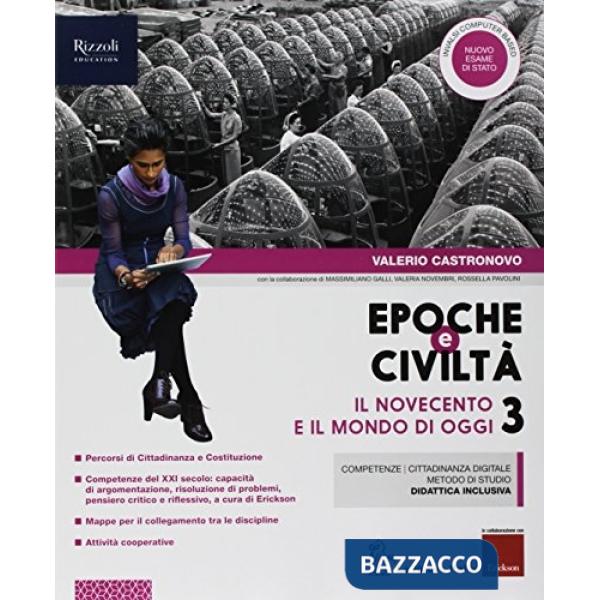EPOCHE E CIVILTA' 3 VOL. + QUAD. SET MAIOR
