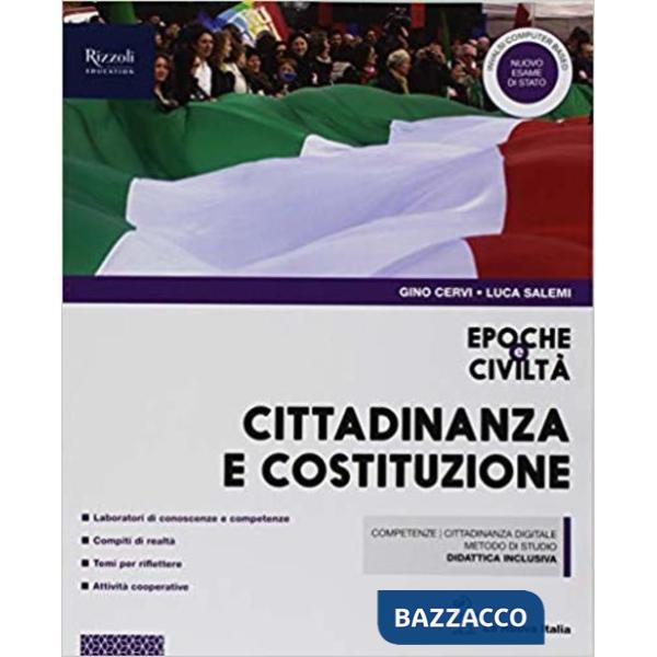 EPOCHE E CIVILTA' CITTADINANZA E COSTITUZIONE SET