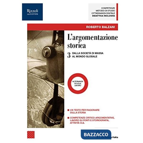 L'ARGOMENTAZIONE STORICA 3 SET MAIOR