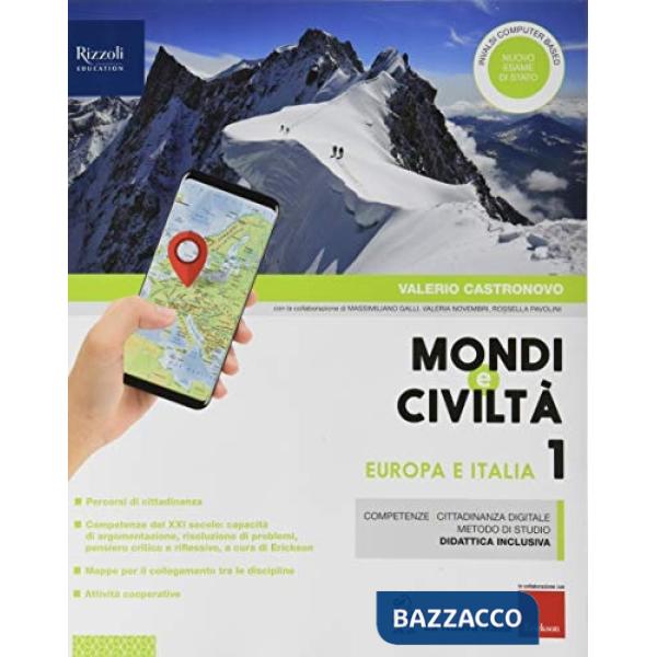 MONDI E CIVILTA' 1 VOL. + QUAD. + ATLANTE SET MAIOR