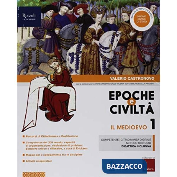 EPOCHE E CIVILTA' 1 VOL. + QUAD. + ATLANTE SET MAI